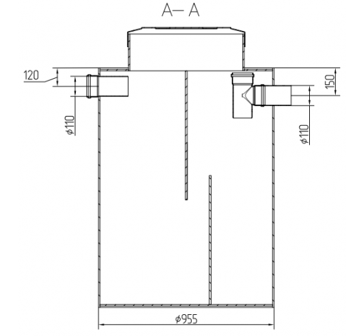 Промышленный жироуловитель Alta-M-OR 3.6-240