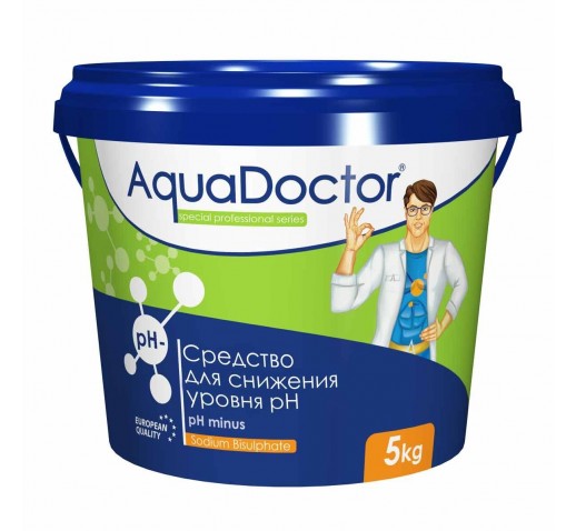 Средство для снижения уровня pH Minus 5 кг "AquaDoctor" 