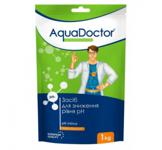 Средство для снижения уровня pH Minus 1 кг "AquaDoctor" 