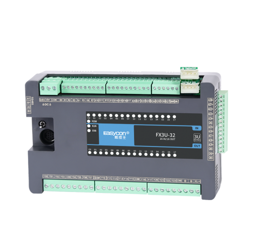 Программируемый контроллер FX3U-32MR-2-10AD(4-20mA)-6DA "EASYCON"